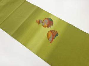 綴れ抽象模様織出し名古屋帯